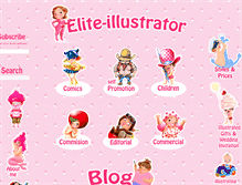 Tablet Screenshot of elite-illustrator.com